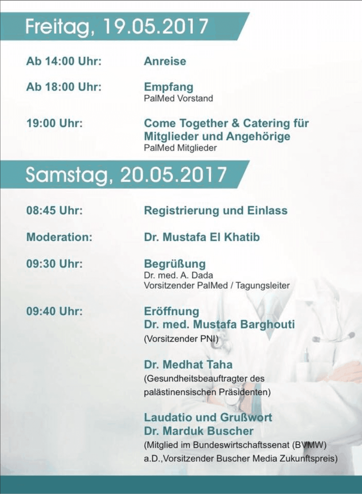 16.04.2017 Einladung: Der 10. PalMed-Kongress in Düsseldorf