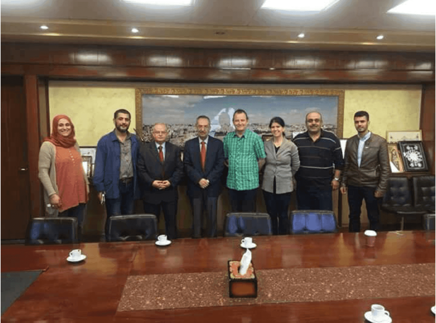 06.11.2017 Trauma-Expertenteam aus Deutschland hat seine erste Trainingsreise in Palästina erfolgreich beendet